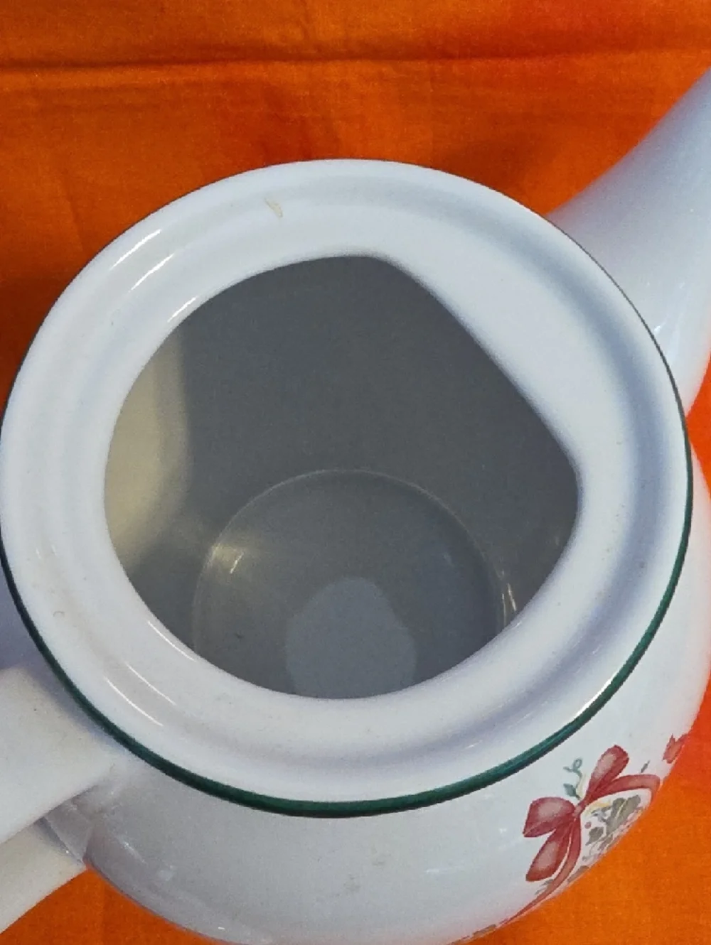 Corelle Callaway White Stoneware Teapot Holiday Coordinates 1 Qt